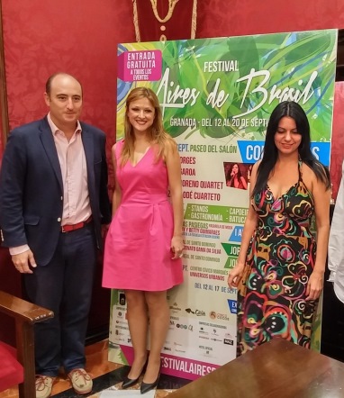 ©Ayto.Granada: GRANADA CELEBRA EL PRIMER FESTIVAL 'AIRES DE BRASIL' LA SEMANA DEL 12 AL 20 DE SEPTIEMBRE